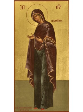 Παναγία Γερόντισσα με φύλλο...